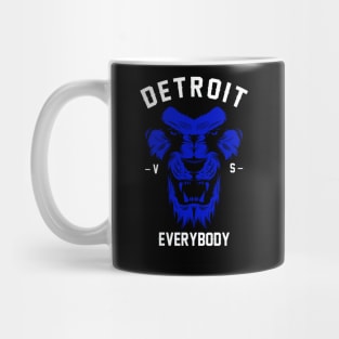 DETROIT  VS Everybody _ T-Shirt Mug